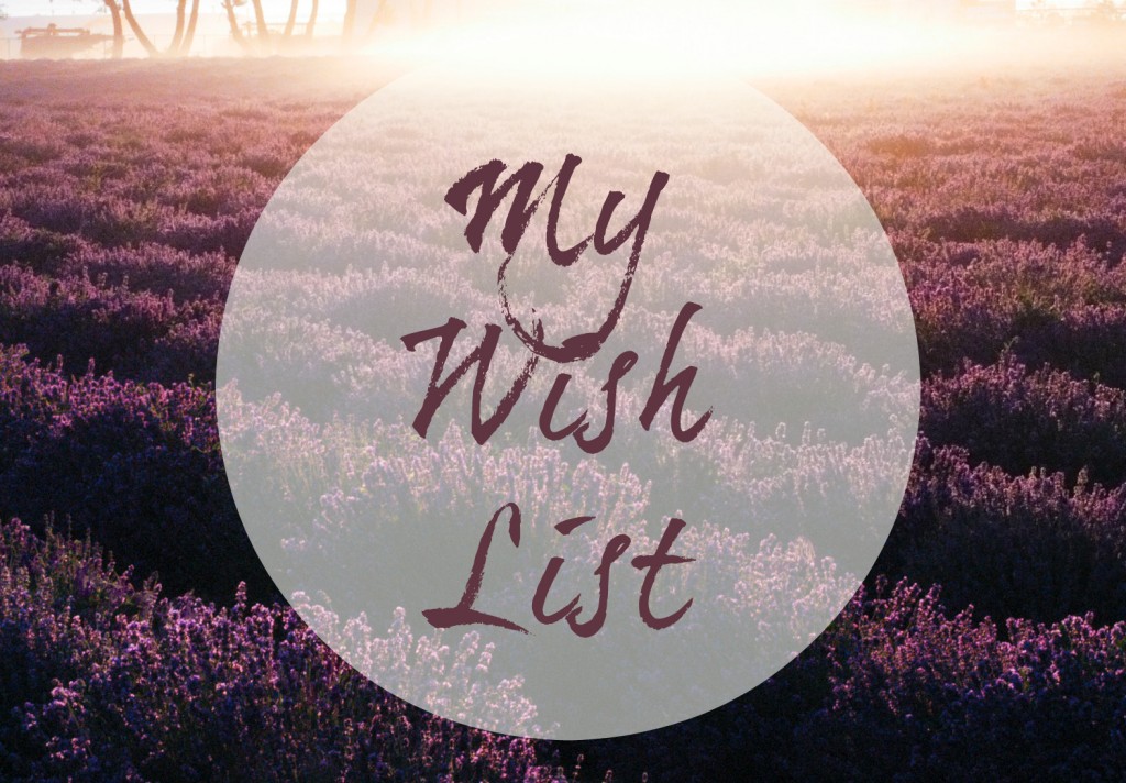 My Wish List banner